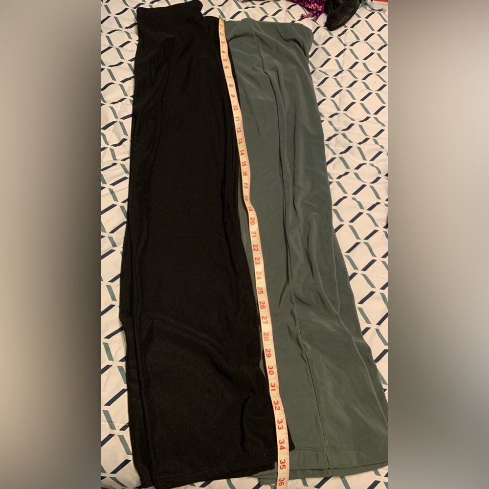 Ing Black and Green Women's Leggings